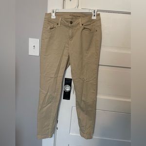 Micheal Kors Tan Skinny Jeans Size 4